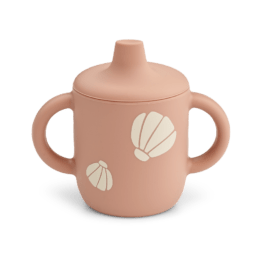 tasse en silicone avec anses coquillages liewood