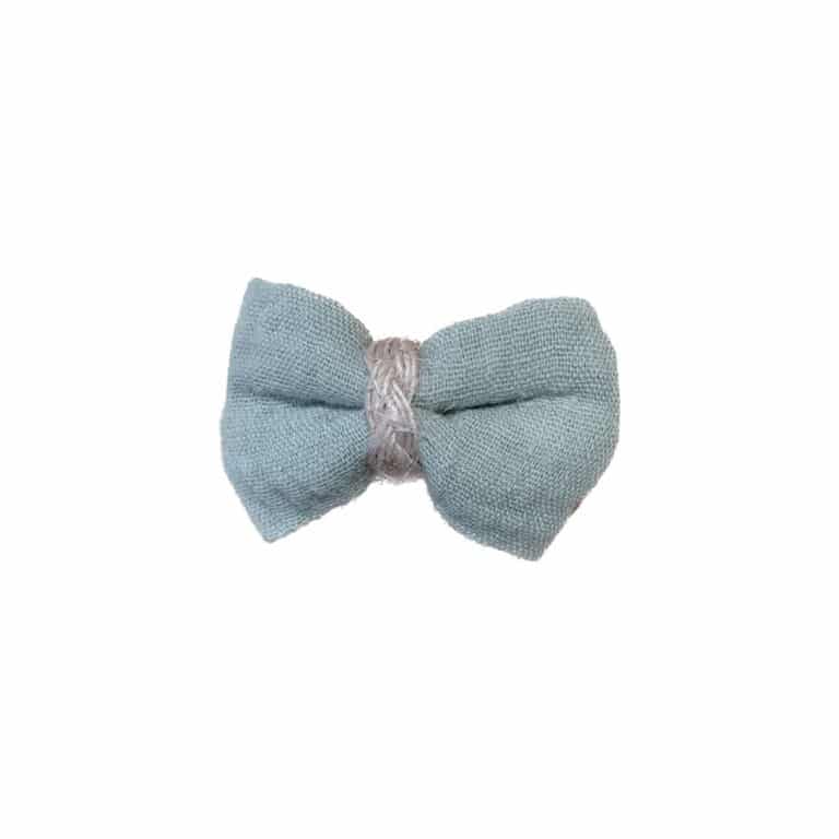 trio de barrettes vert fougère tête de lylotte