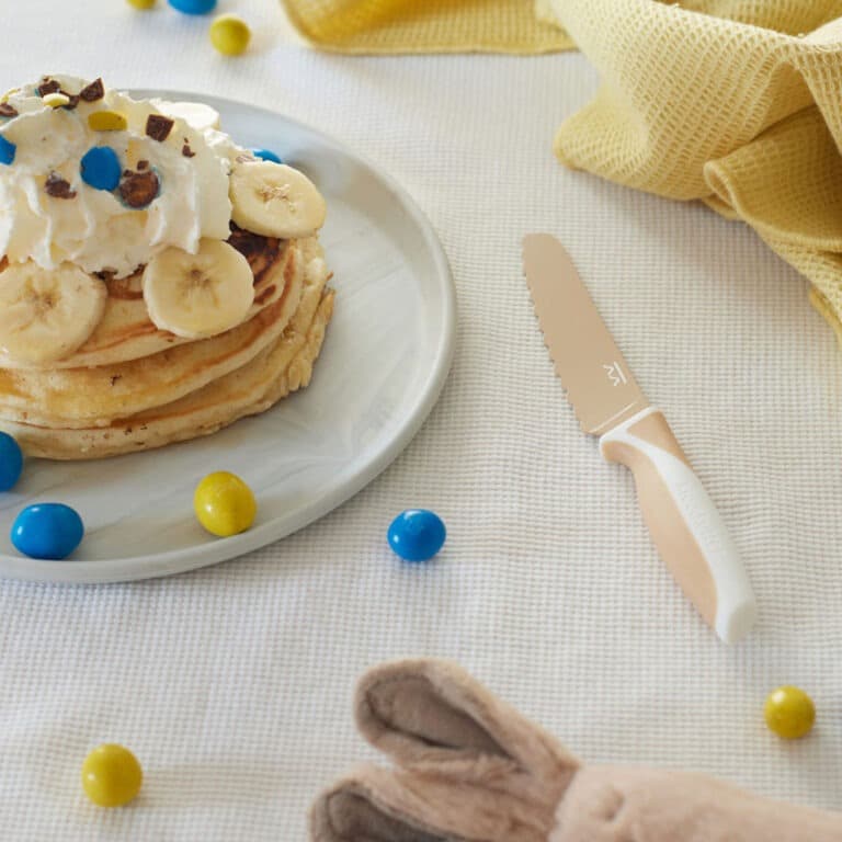 un couteau d'apprentissage vanille, ambiance