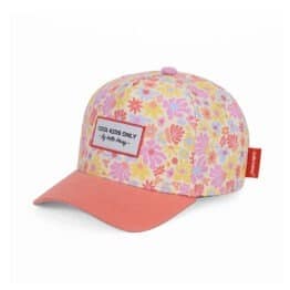 Casquette retro flowers hello hossy