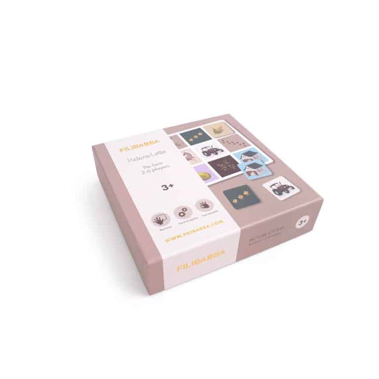 Jeu du loto animaux de la ferme