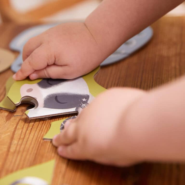 Puzzle 2 pièces animaux de la ferme