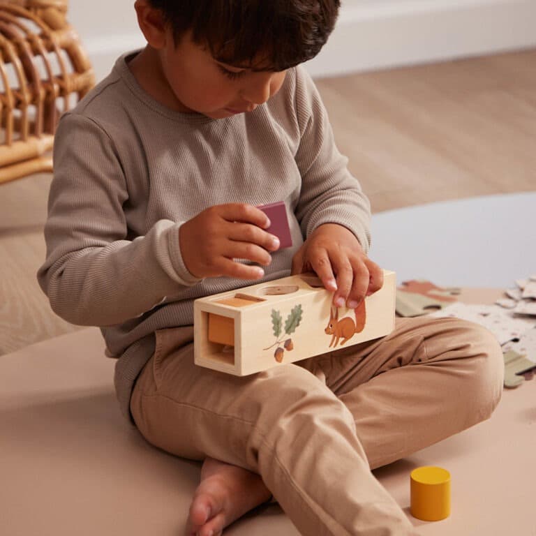 Trieur de formes en bois animaux filibabba