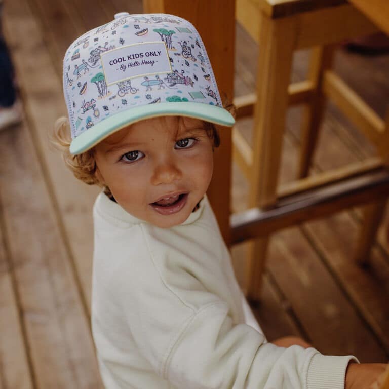Casquette enfant lalalandes hello hossy