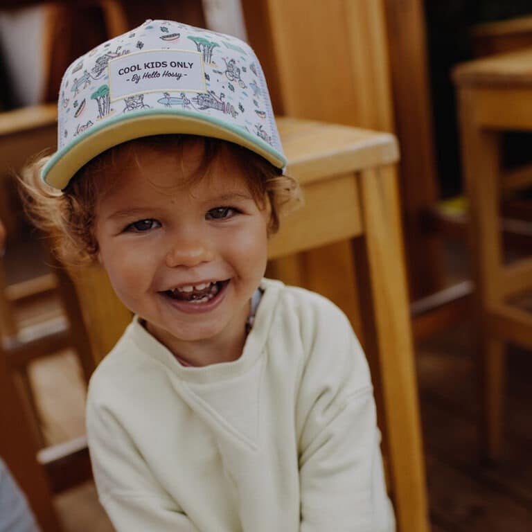 Casquette enfant lalalandes hello hossy