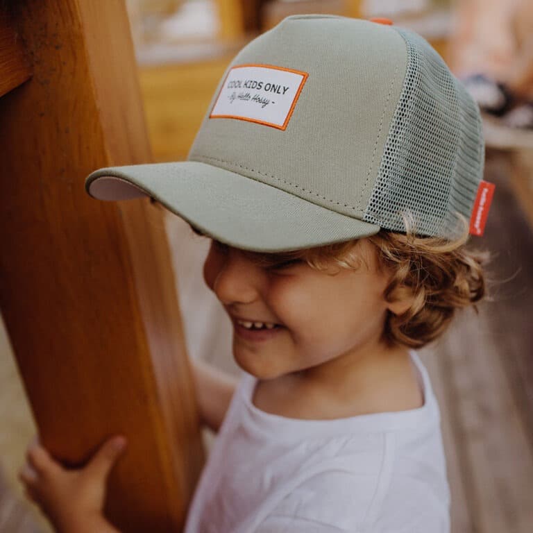 Casquette hello hossy mini olive trucker