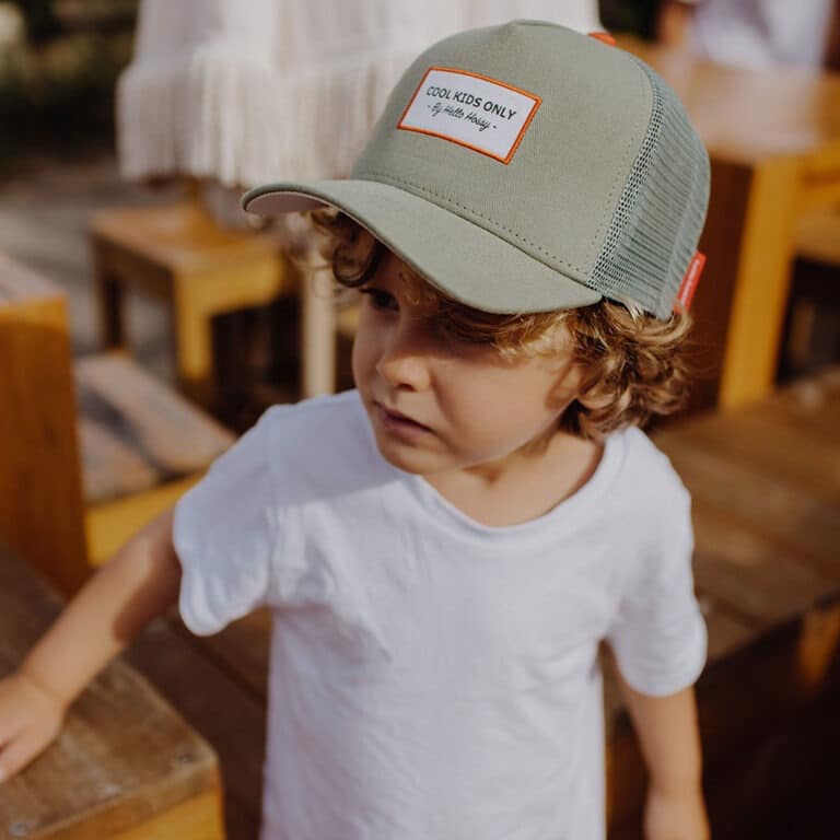 Casquette hello hossy mini olive trucker