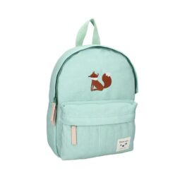 sac à dos broderie renard vert kidzroom