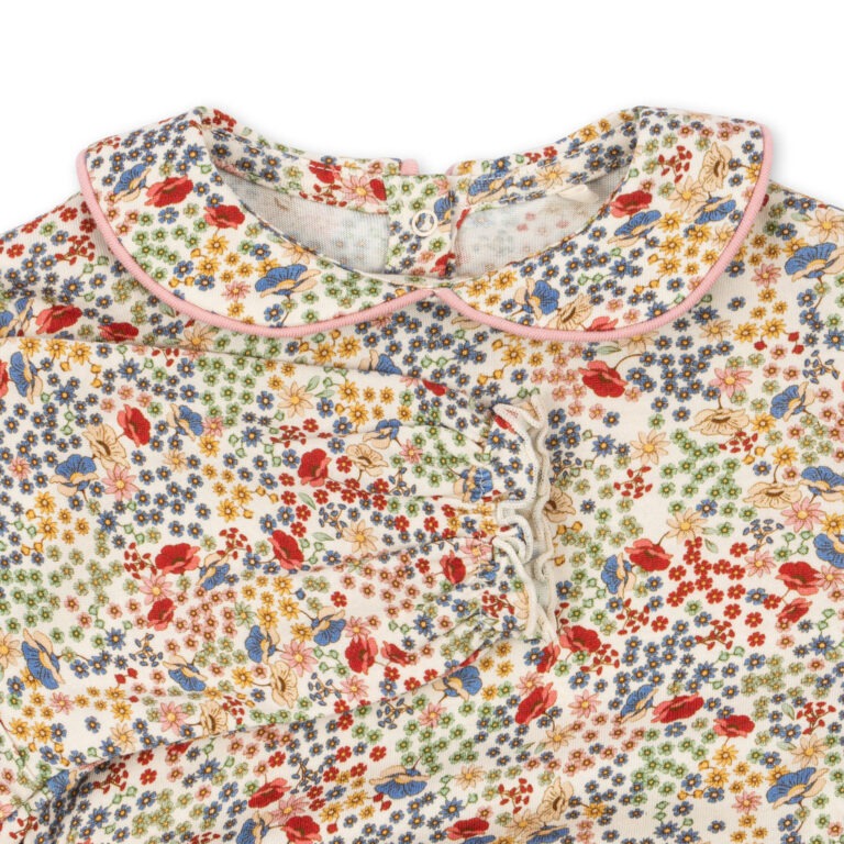 body alfie fleurs détail col de devant