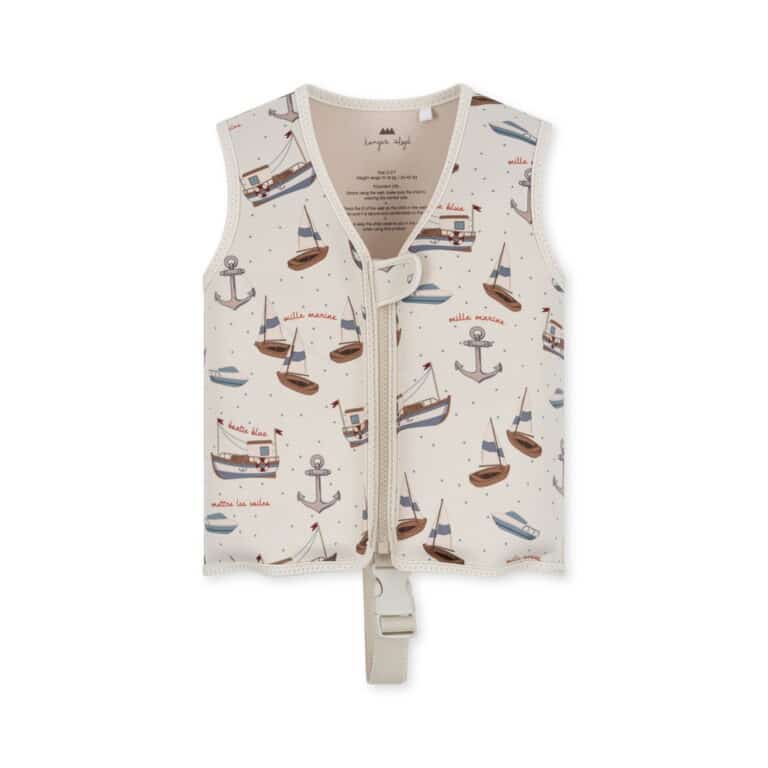 gilet natation marin vue de devant