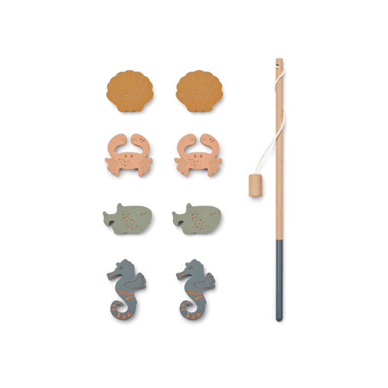 Jeu de pêche animaux marins liewood