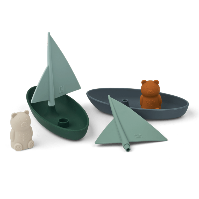 Lot de 2 jeux de bain bateaux liewood