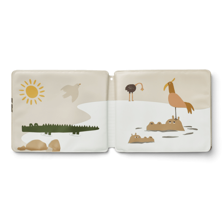 Livre de bain magique animaux tous ensemble liewood