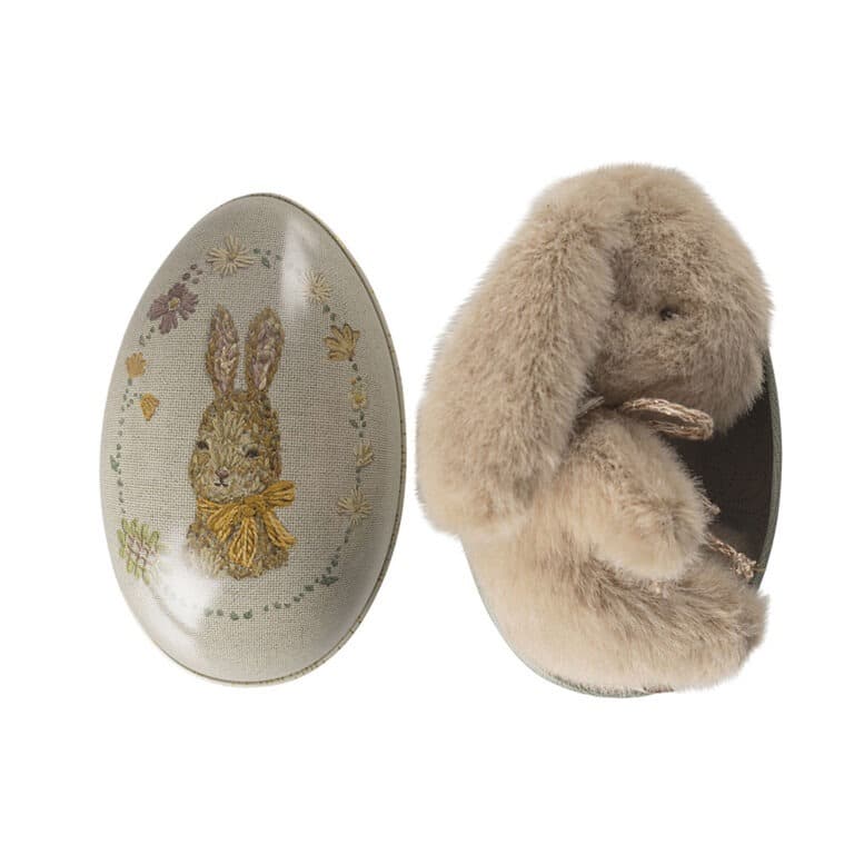 Mini doudou lapin beige maileg