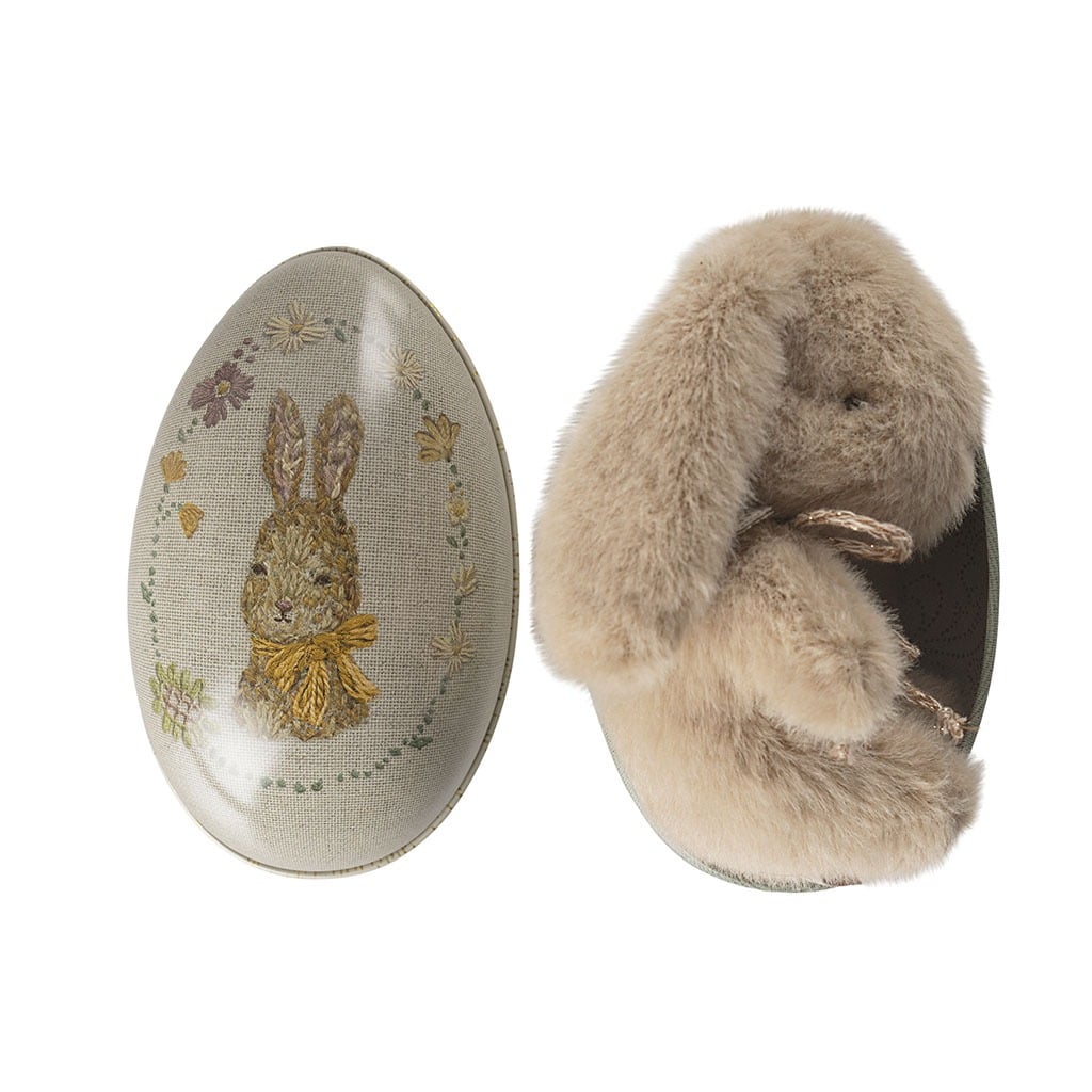 Mini doudou lapin beige maileg