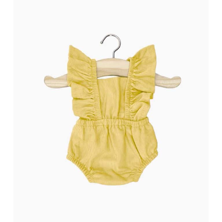 Barboteuse rétro lou milleraie vanille minikane