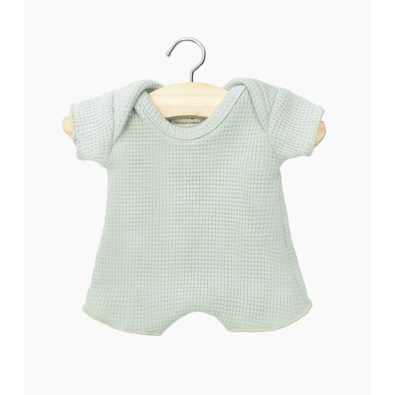 body shorty maille thé vert minikane