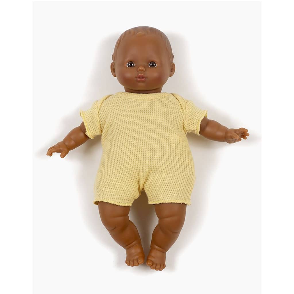 body shorty maille vanille minikane