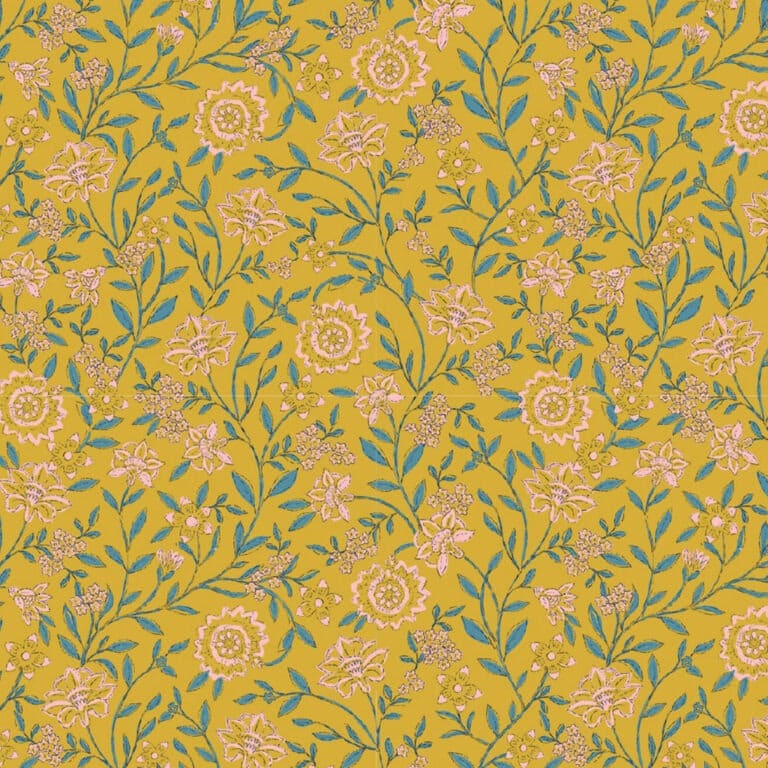 Motif fleurs en liane de Minikane