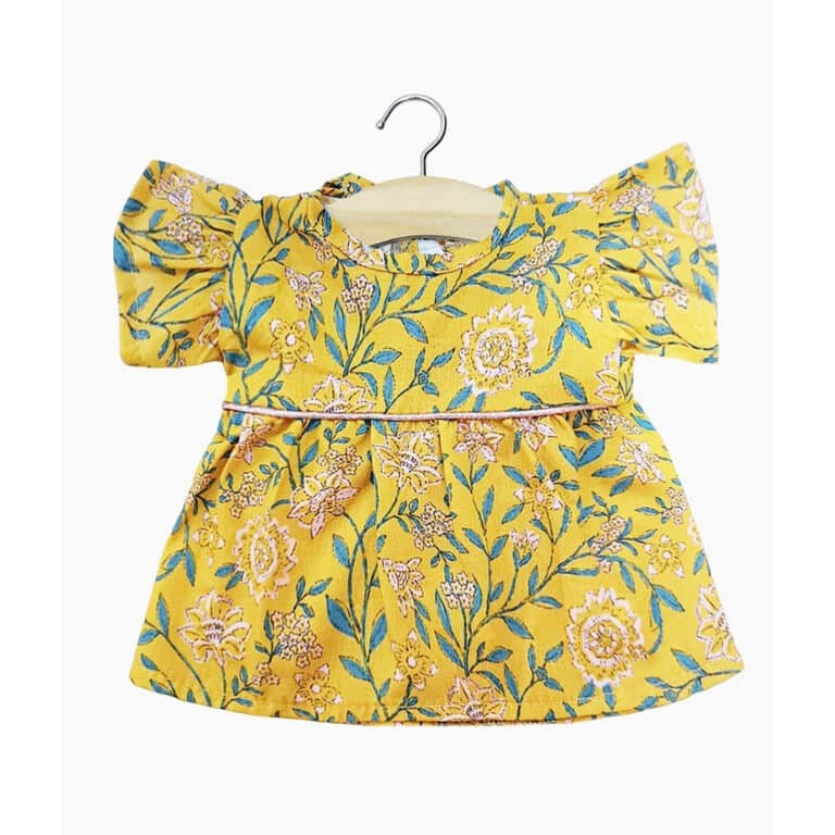 Robe daisy au motif fleurs en liane Minikane