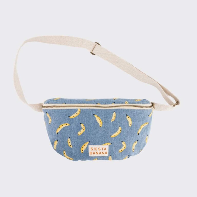 banane denim adulte siesta banana chamaye sur fond blanc