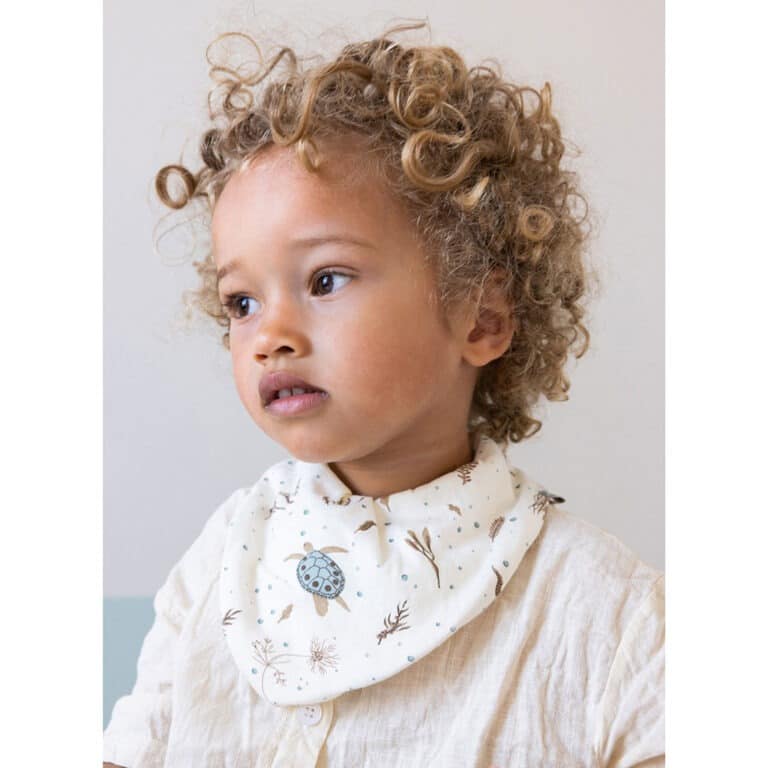 Lot de 2 bavoirs bandanas camcam