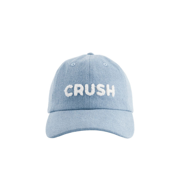 une casquette enfant "Crush" Chamaye, vue de face sur fond blanc