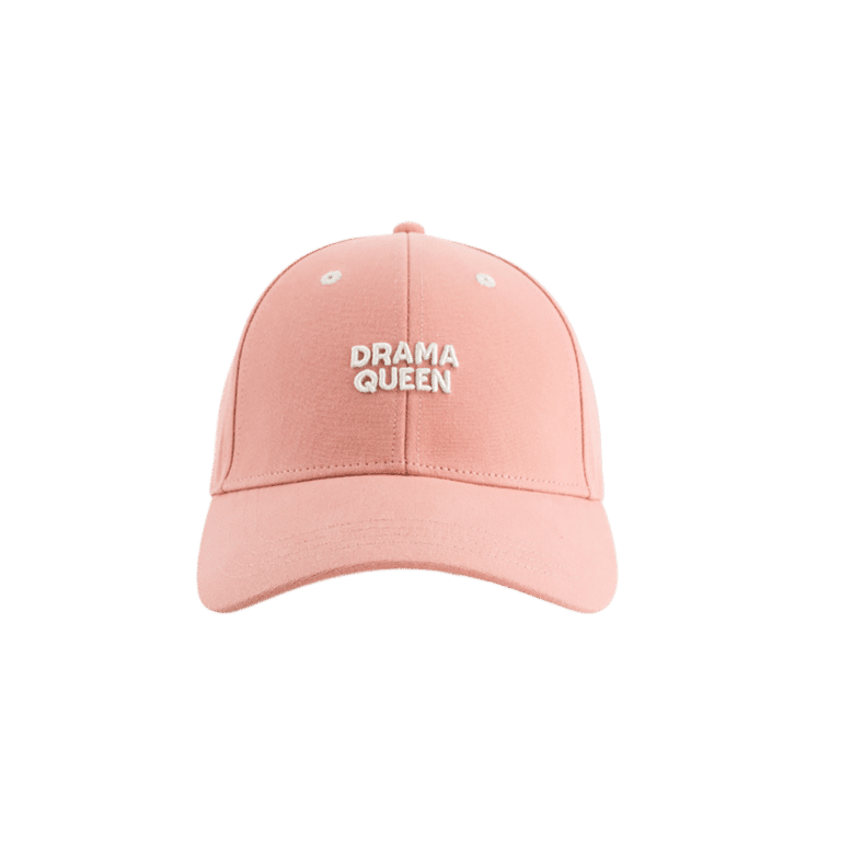 une casquette adulte "Drama Queen" Chamaye, vue de face sur fond blanc