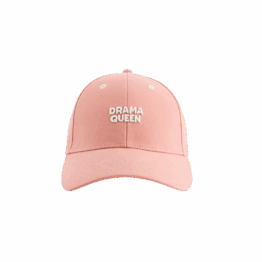 une casquette enfant "Drama Queen" Chamaye, vue de face sur fond blanc