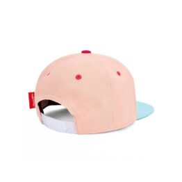 une casquette enfant mini jolly hello hossy, vue de dos sur fond blanc