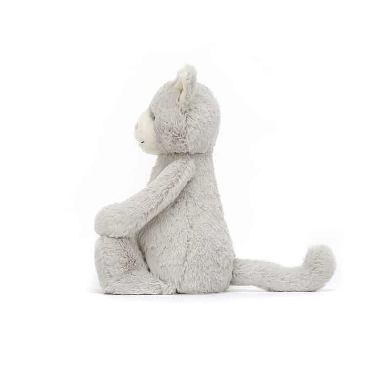 Doudou chat gris et blanc jellycat