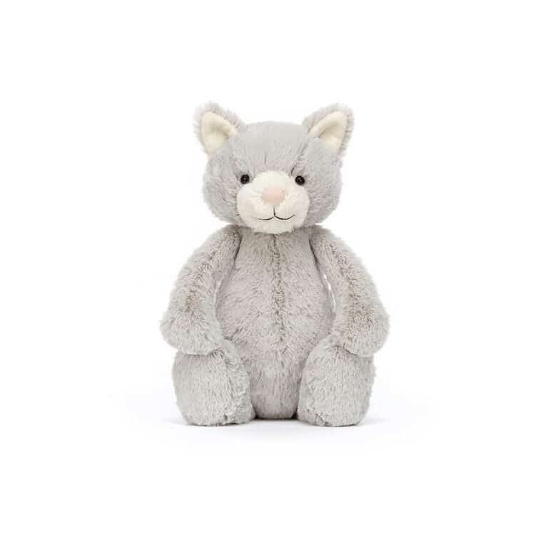 Doudou chat gris et blanc jellycat