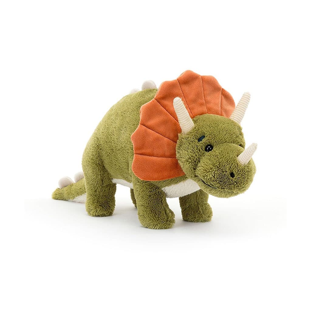 Doudou dinosaure tricératops jellycat