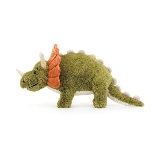 Doudou dinosaure tricératops jellycat