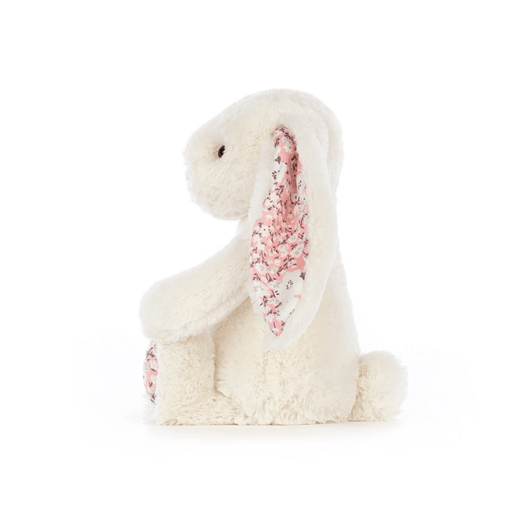 Doudou lapin fleurs de cerisier jellycat