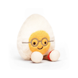 Doudou amuseable oeuf geek jellycat