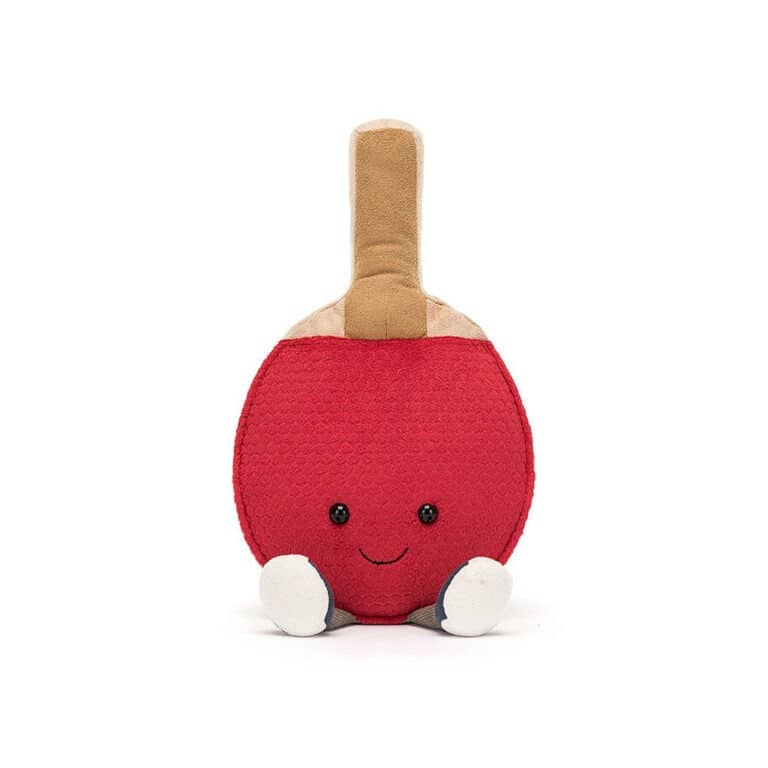 doudou raquette de ping-pong jellycat