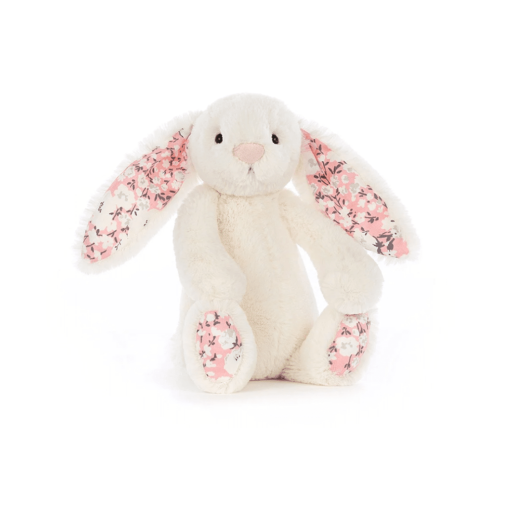 Doudou lapin fleurs de cerisier jellycat