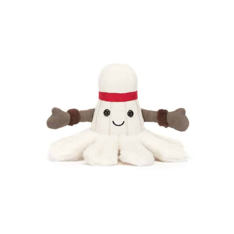 Doudou volant de badminton jellycat