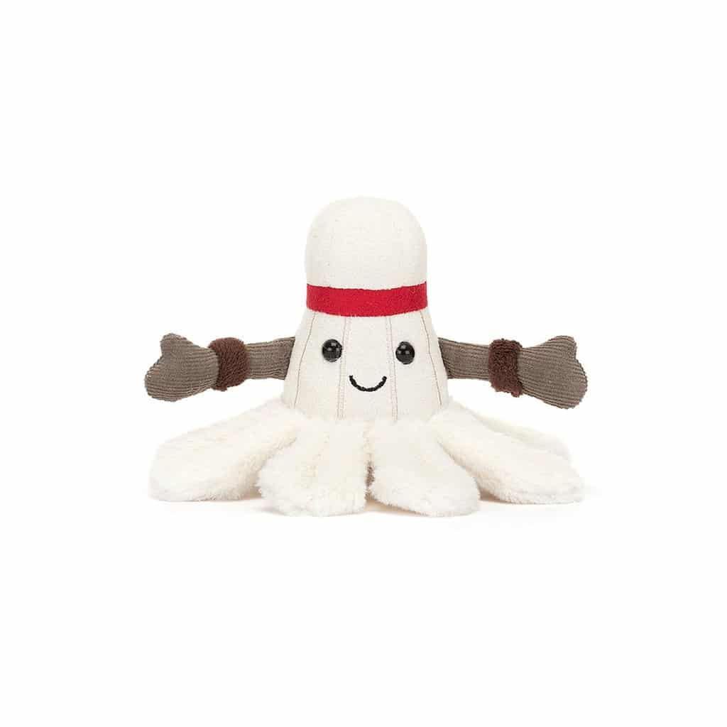 Doudou volant de badminton jellycat