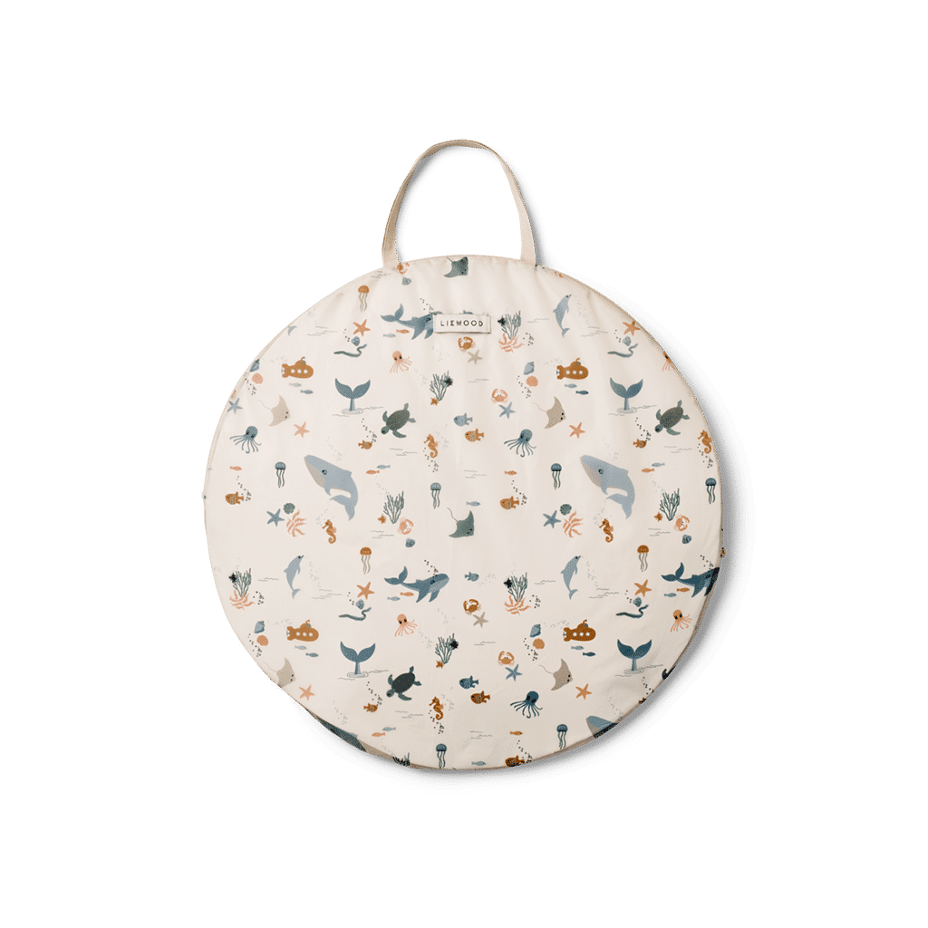 tente de plage cassie animaux marins liewood