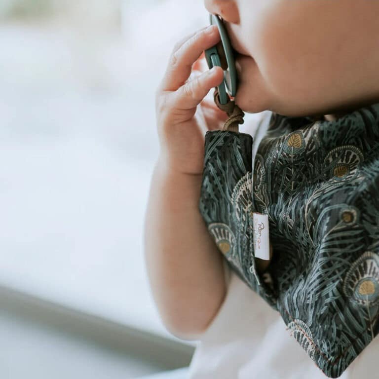 attache tétine queen hera blue