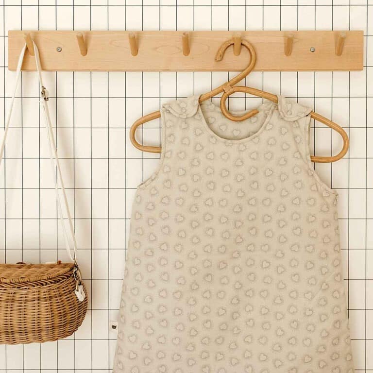 Gigoteuse coeur pointillé rose in april