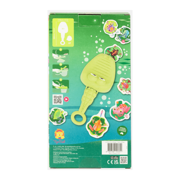 Jeu crocodile attrape les grenouilles tiger tribe