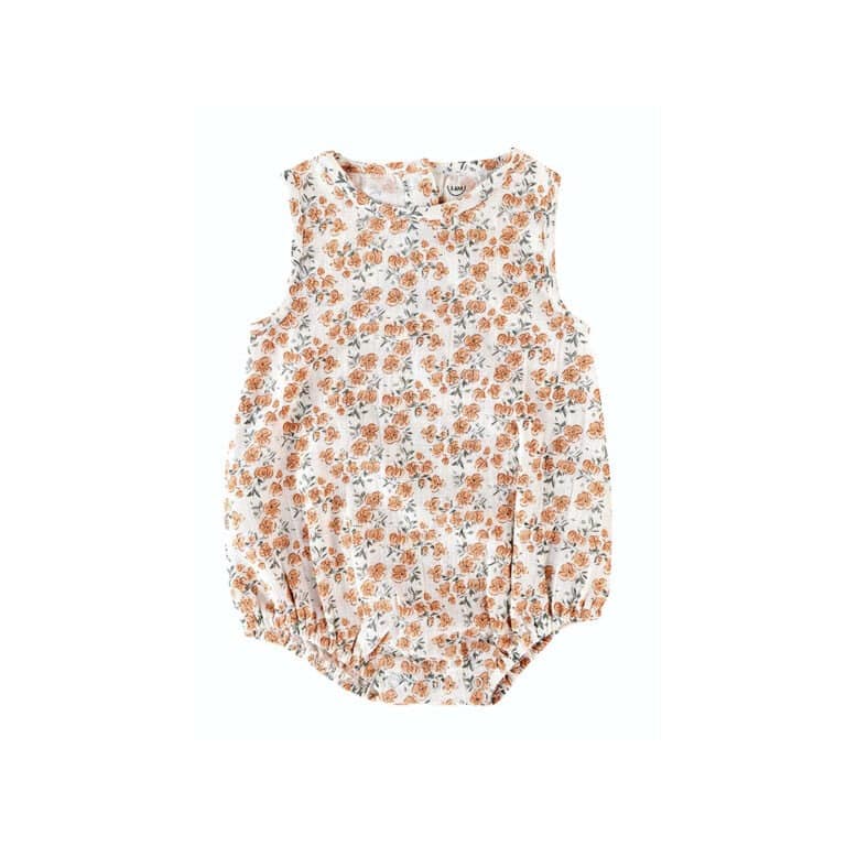 Barboteuse pour bébé californian poppy bonjour little