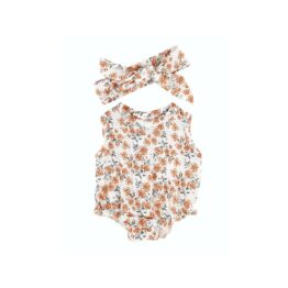 Barboteuse et bandeau pour poupée bonjour little