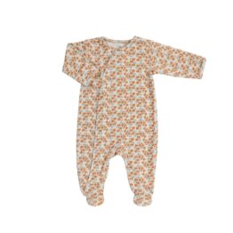 Pyjama en velours californian poppy bonjour little