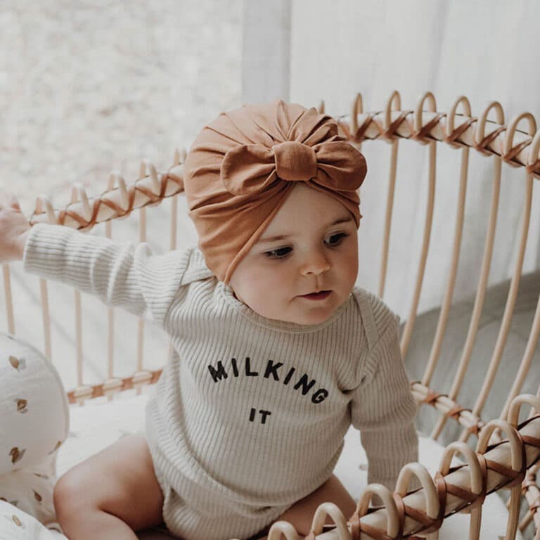 Turban pour bébé nut bonjour little