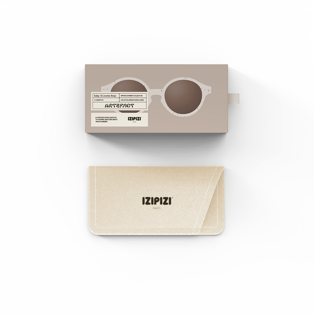 Lunettes ceramic beige bébé izipizi