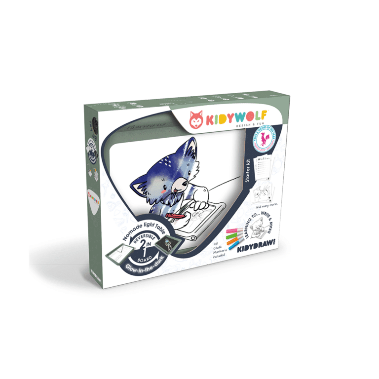 tablette dessin lumineuse kidywolf